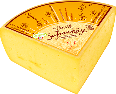 Ländle-Safrankäse-Viertellaib